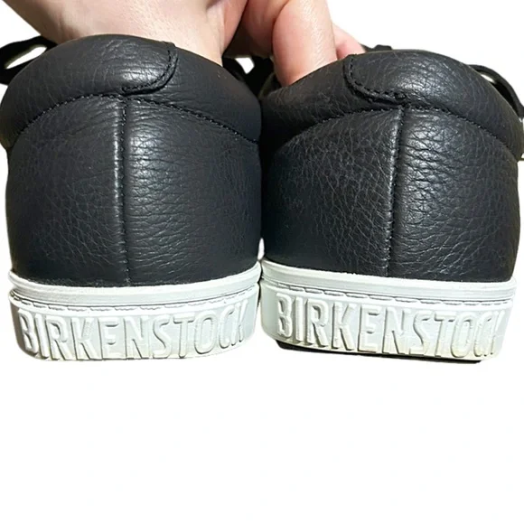 Birkenstock QO 500 NL Black Leather Non Slip Sneakers EU 38 US 7.5 - Picture 8 of 16